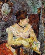 Madame Mette Gauguin in Evening Dress